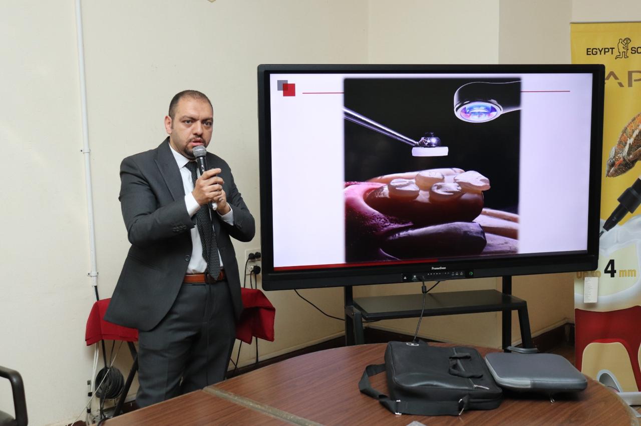 على هامش مؤتمر طب أسنان طنطا الدولي... فعاليات ورشة عمل بعنوان Direct composite veneers 